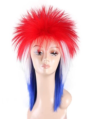 Flag-004~Holland Mullet Wig